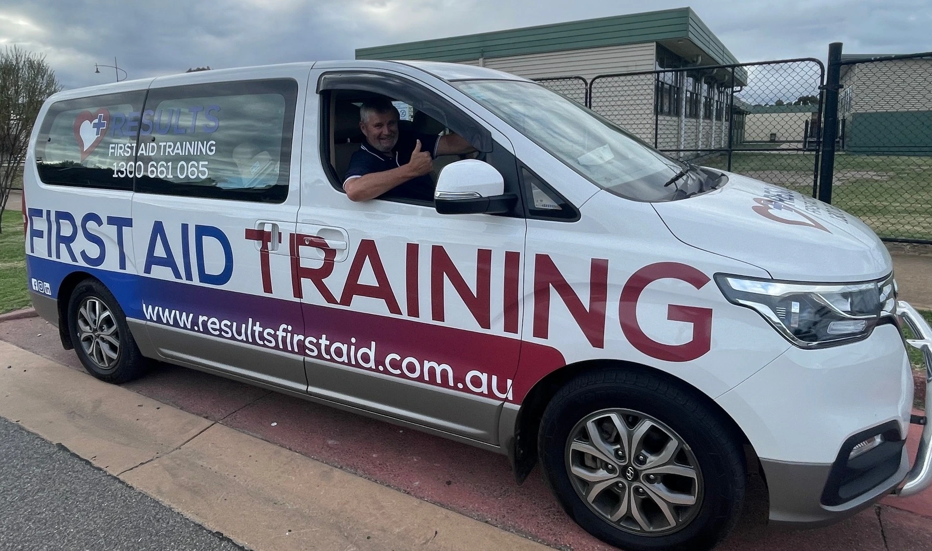 Results First Aid mobile training van ready to travel to workplaces across Victoria